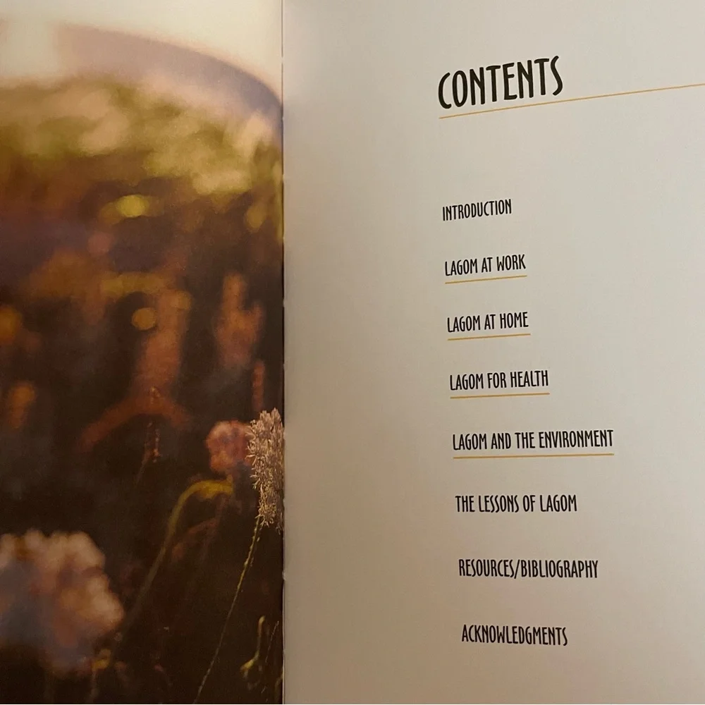 🆕 Live Lagom-Balanced Living the Swedish Way—Hardcover Book by Anna Brones